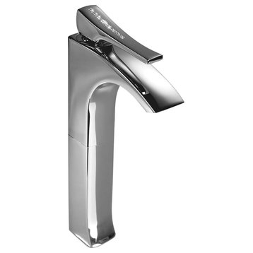 Skip Diamond Luxury Faucet with Swarovski Crystals, Without pop-up drain