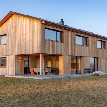 Holzhaus Trostberg Südwestecke