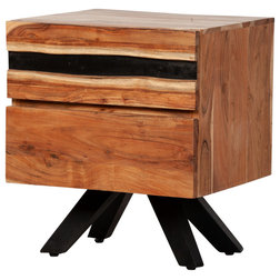 Rustic Nightstands And Bedside Tables by The Khazana Home Austin Furniture Store