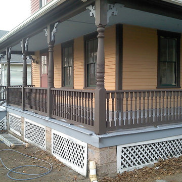 Exterior Lead control and painting