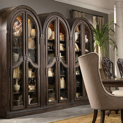 Rhapsody Bunching Curios by Hooker - China Cabinets And Hutches