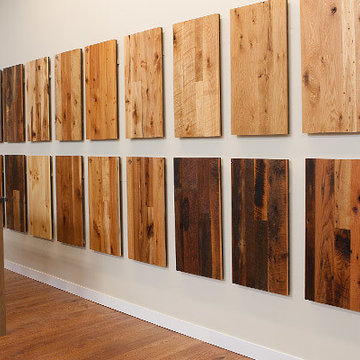 Our Reclaimed Wood Flooring Showroom
