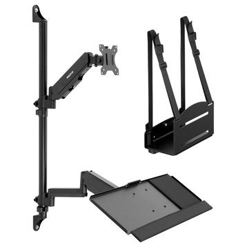 Monitor Wall Mount Workstation by Mount-It!