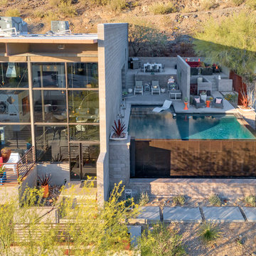 North Mountain Hillside Negative Edge Pool