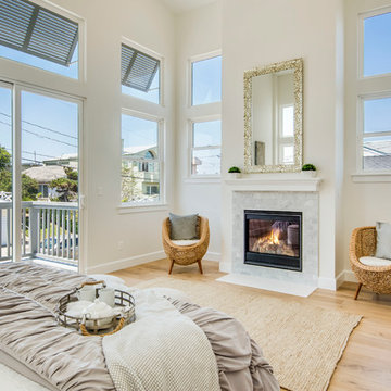 Master Bedroom & Fireplace