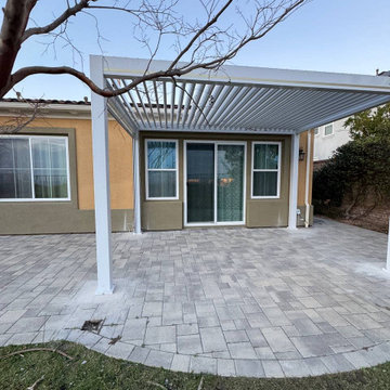 Freestanding Louvered Pergola in Moorpark