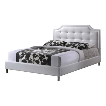 The 15 Best Faux Leather Platform Beds, Hodge Faux Leather Ottoman Bed Frame
