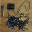 Selections Solar Powered 100 LED String, Bright White