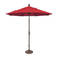 Catalina 6 X10 Push Button Umbrella Contemporary Outdoor Umbrellas By Simplyshade