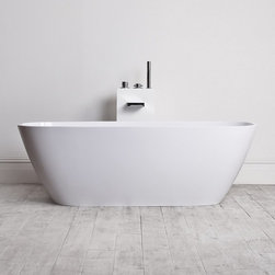 Lusso Stone Monaco Stone Resin Solid Surface Freestanding Bath 1700 - Baths