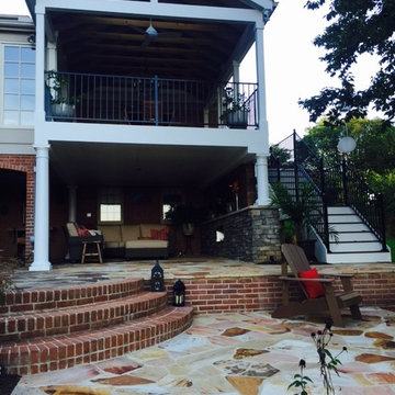 Open Porch in Azek Morado and Fortress Railing