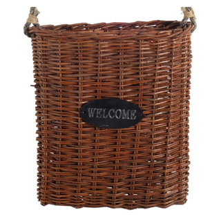 Kobo Rattan Wall Basket, Small