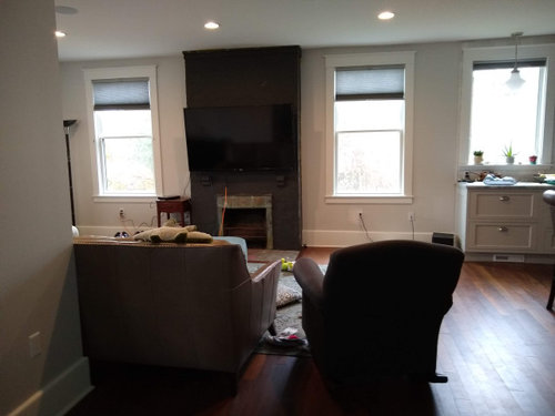 Need help with an awkward living room layout