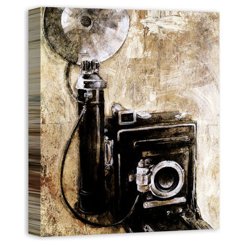 "Vintage Camera 2" Canvas Wall Art, 20"x24"