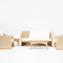 Wintons Teak Aston Living Set - Outdoor Lounge Furniture