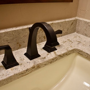 Spacious Acrylic Shower | Full Bathroom Remodel
