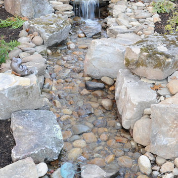 Custom Landscape with Water Features