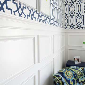 Navy & White Nursery