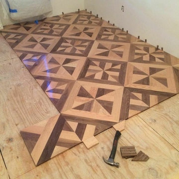 Each custom design #parquet #floor