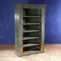 Painted Rajasthani Bookcase - Furniture