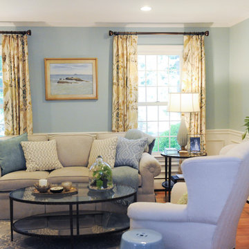 Cool Crisp Living Room