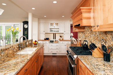 Inspiration for a traditional galley kitchen in DC Metro.