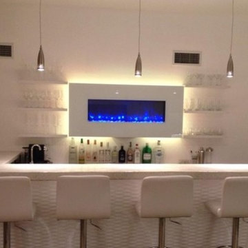 Custom Mid Century Modern Bar