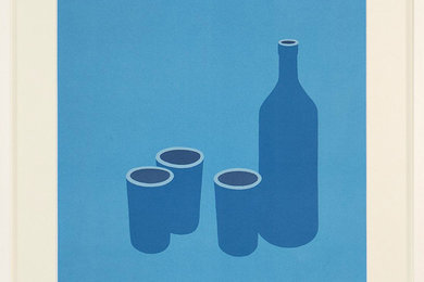 Patrick CAULFIELD: Bottle and Cups