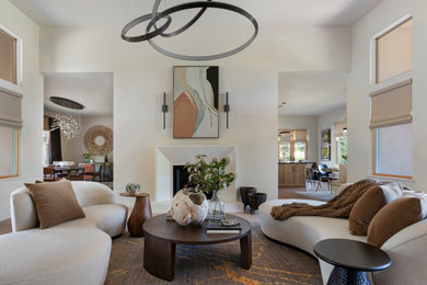 Inspiration for a transitional living room remodel in San Francisco