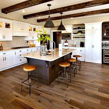 White Kitchen & Bath Refresh