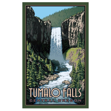 Paul Leighton Tumalo Falls Oregon Art Print, 12"x18"