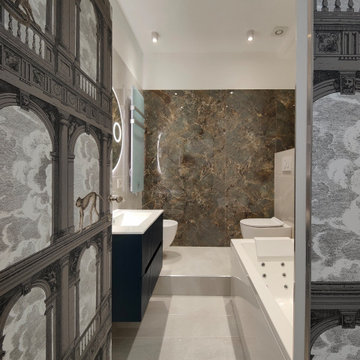 casa P. + E. a Trastevere in Roma