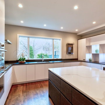 Picture perfect bright and dark Family oriented kitchen in Greenwich CT (2019)