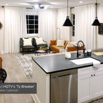 Ice White Shaker Cabinets | Ty Breaker