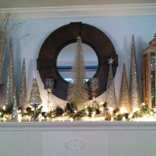 living room mantle