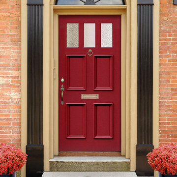 EXTERNAL VICTORIAN GASKELL MADE TO MEASURE DOOR - FIT YOUR OWN GLASS - 3 PANE