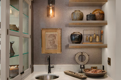 Transitional kitchen photo in Nashville