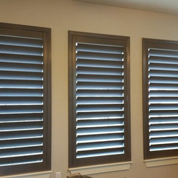 Stained Gray Shutters - Products