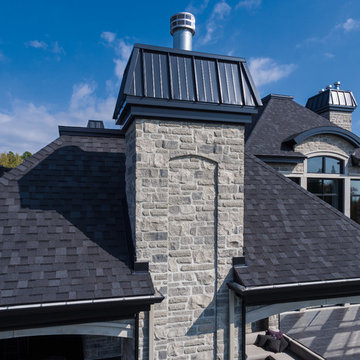 Arriscraft Fresco Silverado Stone Home with Citadel® Manitoulin Mist - Quebec
