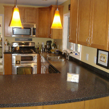 Corian Countertops " Gravel"