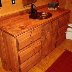 Rustic Vanity - Bathroom Vanities And Sink Consoles