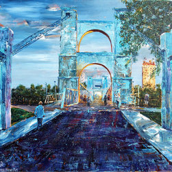 Original Acrylic Landscape Paintings - Paintings