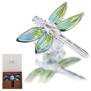 Crystal Dragonfly Animal Figurine Gift