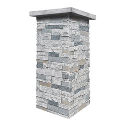 DURANGO SQUARE COLUMN WRAP- MULTI COLOR - Wall Panels