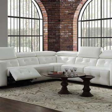 Modern Riley Sectional Sofa | Off White