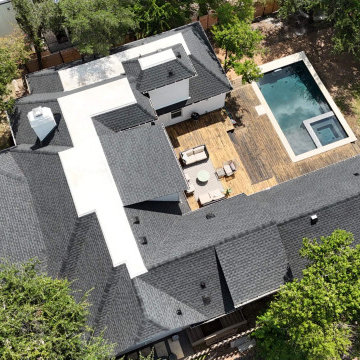 Tarrytown Estate Renewal: High-Contrast Charcoal Roof