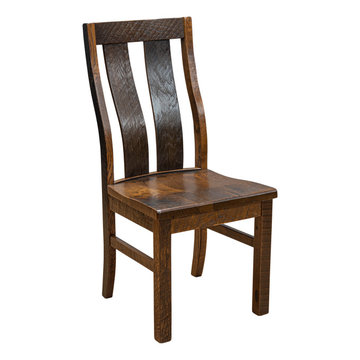 Amish Silverton Side Chair Barnwood