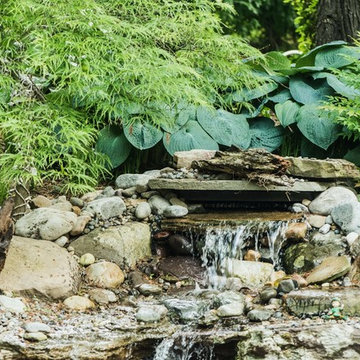 Pondless waterfall