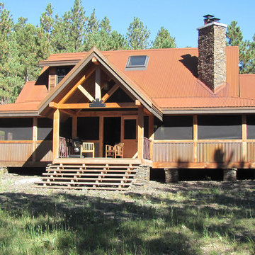 Corten Corrugated Roofing