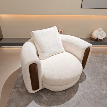 Curved Modular Sectional Sofa 5012